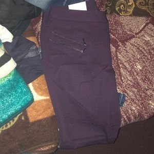 Women pants purple